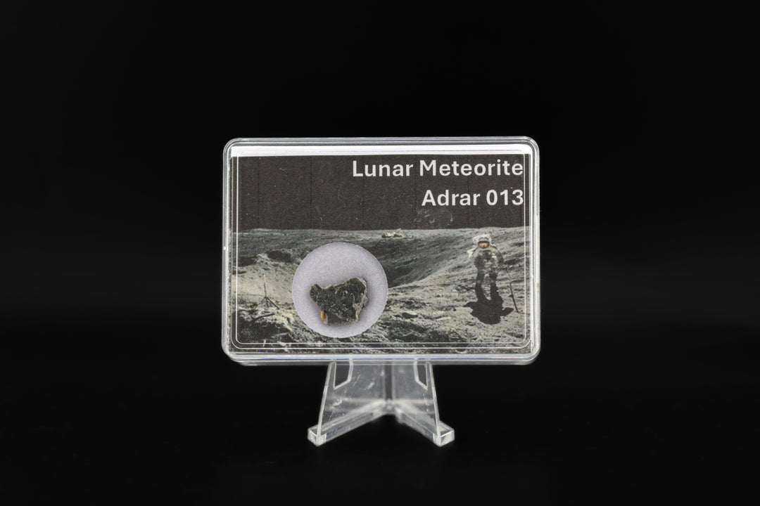月隕石 NWA5000 320mg アダムホープ氏サインカード付き NO.399 Lunar – Minnesota Meteorites